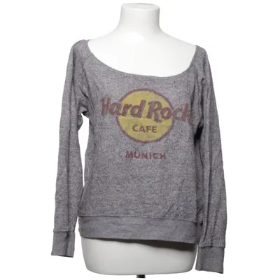 Sweatshirt (Grå) fra Hard Rock Cafe Bomuld, Polyester