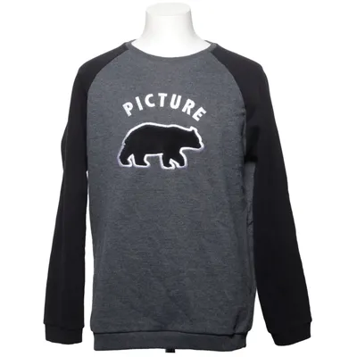 Collegetröja (Grå, Svart) från Picture Organic Clothing Ekologisk bomull, Polyester
