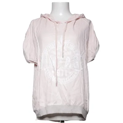 Kortärmad huvtröja (Rosa) från Made in italy