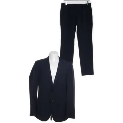 Costume (Bleu, Noir) de Roy Robson Polyester, Laine