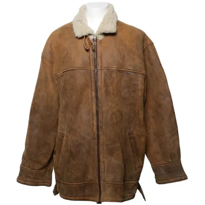 Shearlingjacka (Brun) från Globe Trotter Päls