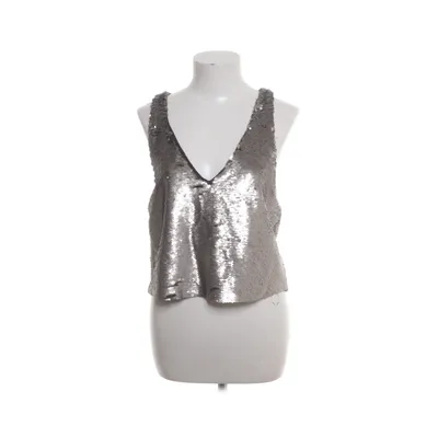 Crop top (Sølv) fra Mango Casual