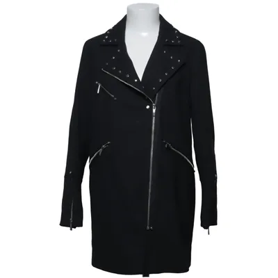 Mantel (Schwarz) von Zara Basic Outerwear Polyester
