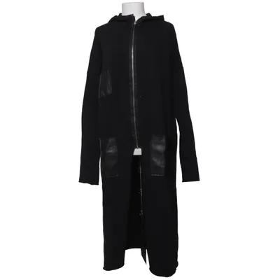 Coat (Black) from Vzoor Cotton, Elastane