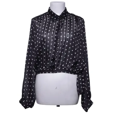 Blouse (Noir, Blanc) de Voyelles Polyester