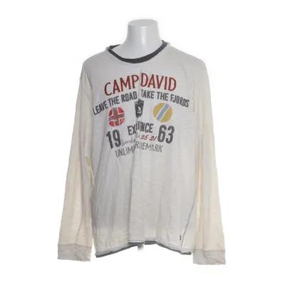 Långärmad t-shirt (Beige, Grå) från Camp David Bomull