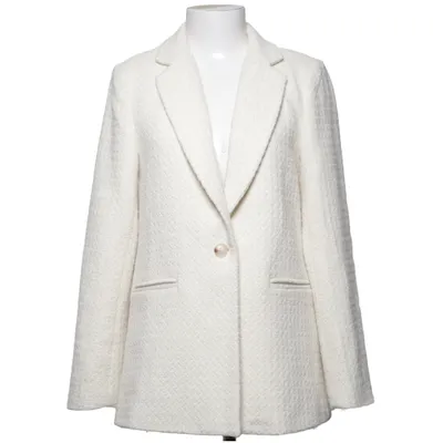 Kavaj (Vit) från Neo Noir Polyester, Ull