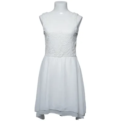 Jurk (Wit) van Sisters Point Elastaan, Polyester