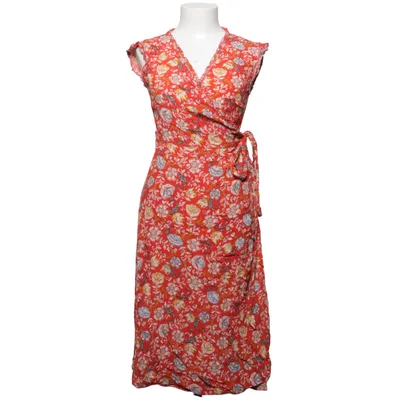 Omlottklänning (Röd, Flerfärgad) från Loft