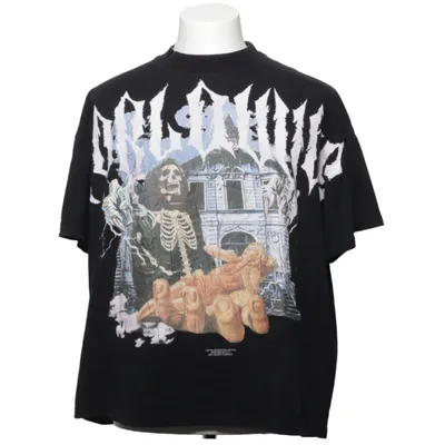 T-shirt (Svart, Flerfärgad) från Boohoo Man Bomull