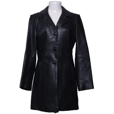 Leren jas (Zwart) van CKN of Scandinavia Leer, Polyester