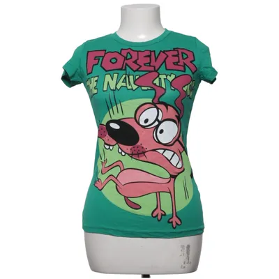 T-shirt (Grøn, Flerfarvet) fra Bershka