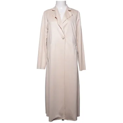 Manteau (Beige) de Sarah Élasthane, Polyester