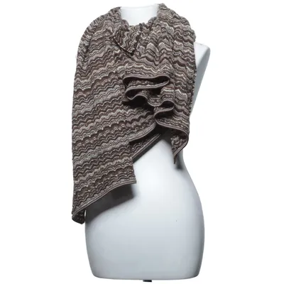 Châle (Marron, Blanc, Multicolore) de Missoni Lindex Acrylique, Fibre métallique, Viscose, Laine