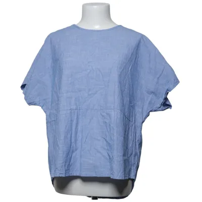 Top (Blue, White) from Frau Cotton