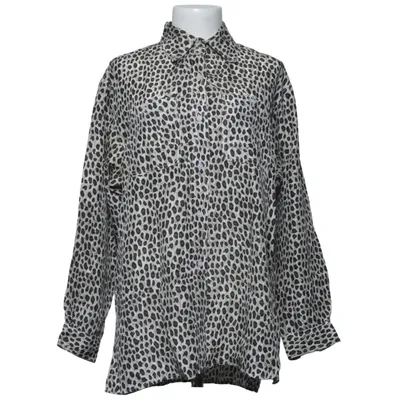 Blouse (Beige, Black, Green) from Addera Silk