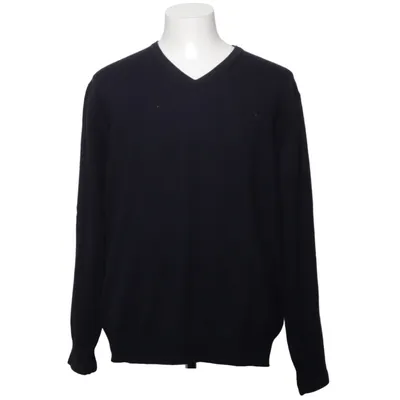Pullover (Blue) from Wolsey Cotton, Merino wool