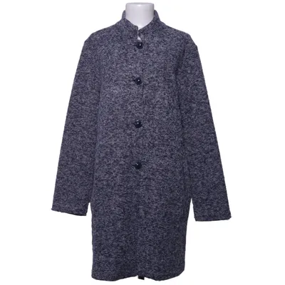 Coat (Blue, Gray) from Iwie Cotton, Polyester, Viscose