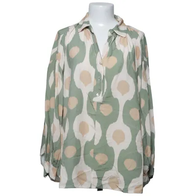 Blus (Grön, Beige) från Reunion Viskos