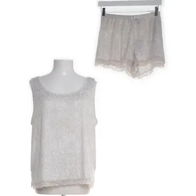 Pyjamas (Vit, Beige) från Tahari Elastan, Polyester