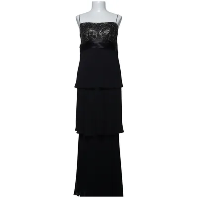 Aftenkjole (Sort, Guld) fra Maria Bonita Polyester