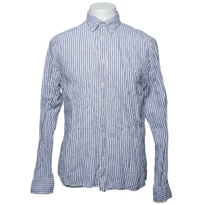 Chemise (Bleu, Blanc) de Bläck Lin