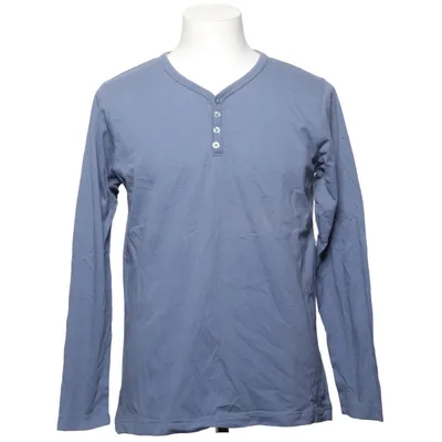 Henley shirt (Blue) from Cubus Man Cotton