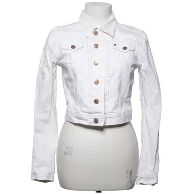 Jeansjacka (Vit) från Jacket Bomull
