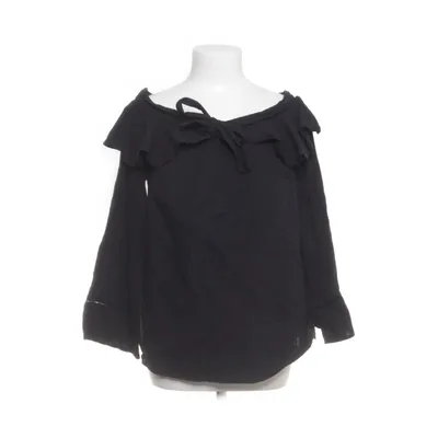 Knytblus (Svart) från LBC Bomull