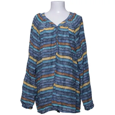 Blouse (Blue, Yellow, Brown) from Gina Benotti Modal