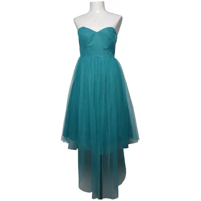 Cocktailjurk (Turquoise) van Fever London Katoen, Polyester
