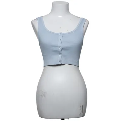 Crop top (Blå) från Pull & Bear Bomull, Elastan