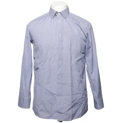 Shirt (Blauw, Wit) van Eton Katoen