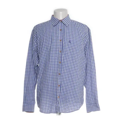 Shirt (White, Blue) from Edel Heiss Cotton