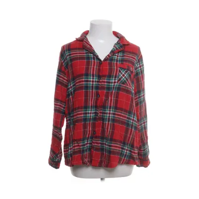Flannel skjorte (Rød, Flerfarvet) fra Love to Lounge Bomuld