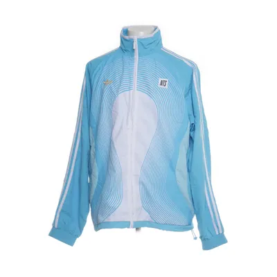 Træningsjakke (Blå, Flerfarvet) fra Adidas Polyamid, Polyester