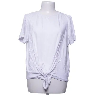 T-shirt (Wit) van Object Katoen, Elastaan, Modal