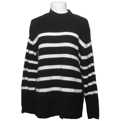 Mammatröja (Svart, Vit) från H&M Mama Akryl, Elastan, Polyester, Ull