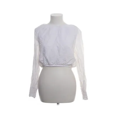 Crop top (Vit) från KappAhl Viskos, Linne