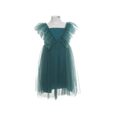 Aftenkjole (Petroleumsgrøn) fra H&M Polyester