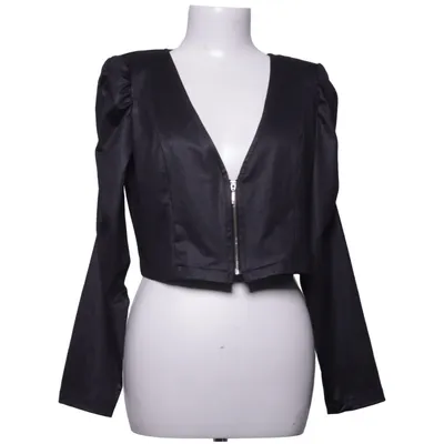 Cardigan (Zwart) van Jórli Elastaan, Polyester