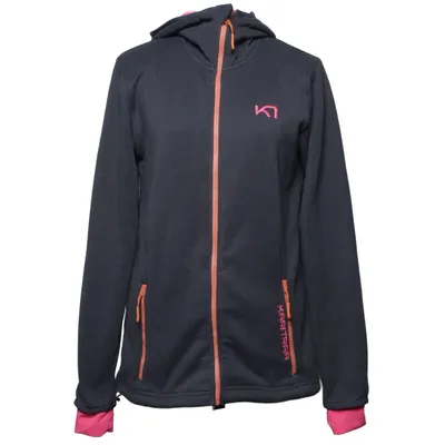 Fleecejacke (Grau, Pink, Orange) von Kari Traa Elasthan, Polyester