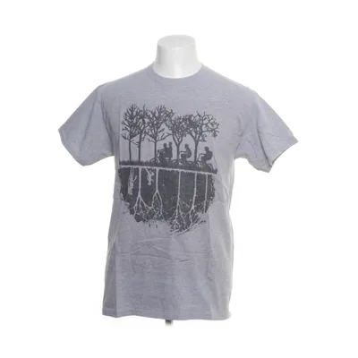 T-shirt (Grå) från Fruit of the Loom Bomull, Polyester