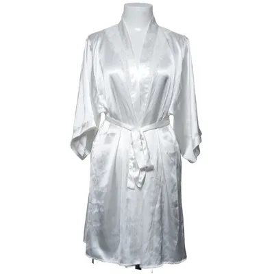 Morgenmantel (Weiß) von Secret Possessions Polyester