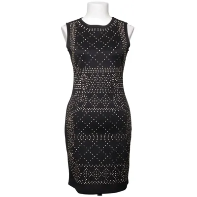Robe de cocktail (Noir, Multicolore) de Chiara Forthi Élasthane, Polyester