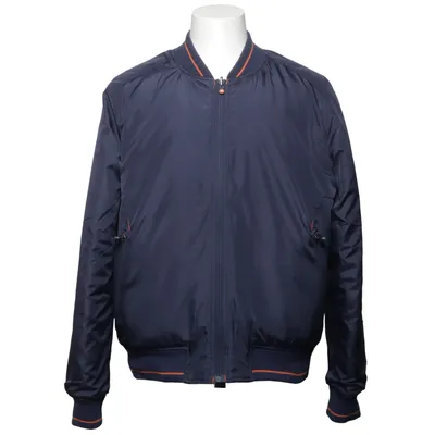 Blouson (Bleu, Orange) de Pelle P