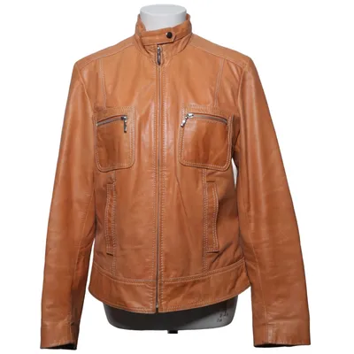 Veste en cuir (Marron) de Now Cuir, Polyester