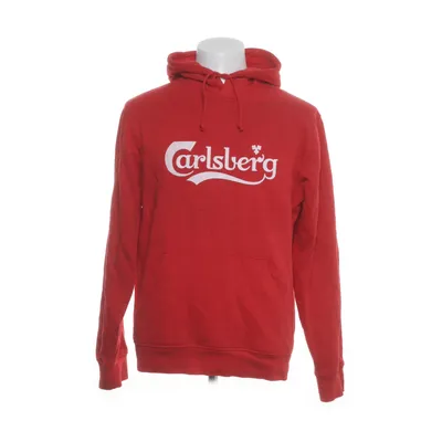 Hoodie (Red, White) from Carlsberg Organic cotton, Recycled polyester