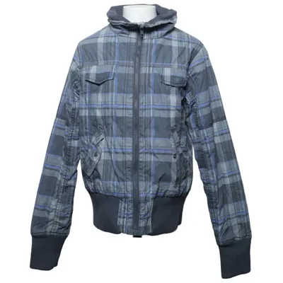 Jakke (Grå, Blå, Hvid) fra H&M Young Bomuld, Polyester