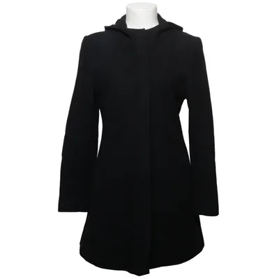 Winter coat (Black) from Joy Outerwear Polyamide, Polyester, Wool